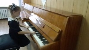 А. Гедике "Этюд", исп. Григорьева Лия, 8 лет