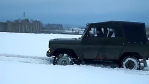 Форвард Сафари 500 на снегу 2