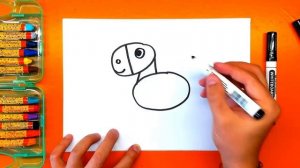 Единороги и ЗВЕРИ - Простоые рисунки  РыбаКит папа рисует