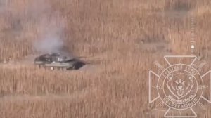 Leopard 2A6 подбит и уничтожен!