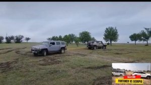 Tug Of War - FJ cruiser vs Hummer