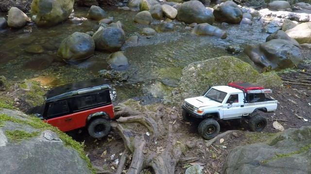 Best looking RTR crawler? RC4WD Land Rover Defender D90 - test run review of scale rc truck