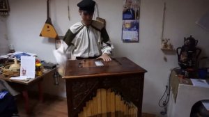 Подарок Музею забытой Музыки перфокарта для шарманки Игоря Пашкова