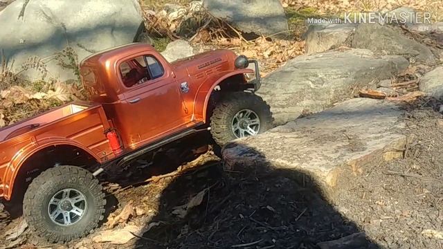 CRAWLER TRAIL RC TRUCK /DODGE POWER WAGON 1946/SCX10 CHASIS смотреть онлайн