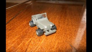 1948 Jeep Willys CJ 2A Как слепить джип из пластилина. Tutorial how to sculpt Jeep from clay