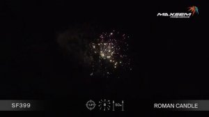 РИМСКАЯ СВЕЧА НА 8 ЗАЛПОВ 2 ДЮЙМА ROMAN CANDLE SF 399 MAXSEM МАКСЭМ