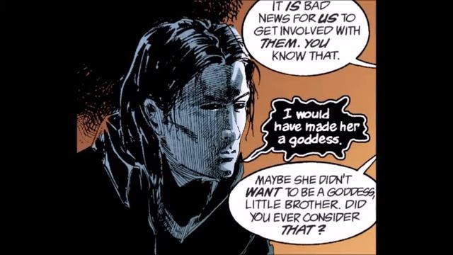 Death talks to Dream | The Sandman: Season of Mists - Excerpt