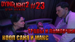 ТРАВЫ И ЛАМПОЧКИ l Dying Light 2 КООП с Максом Игровой Полигон l Часть 23