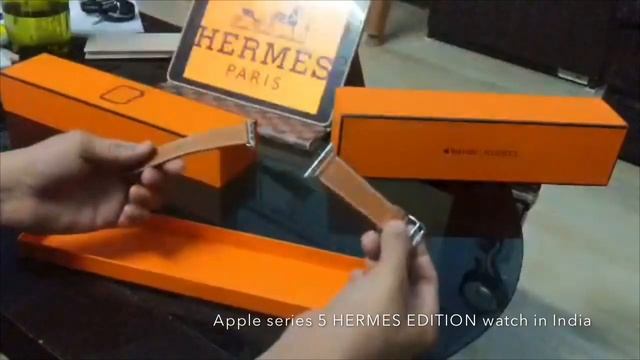 Apple Watch series 5 HERMES EDITION! #firstinindia #hermesedition #applewatch2019 #applewatch #appl