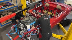 Unleashed V12 Engine Install | Jaguar E-type