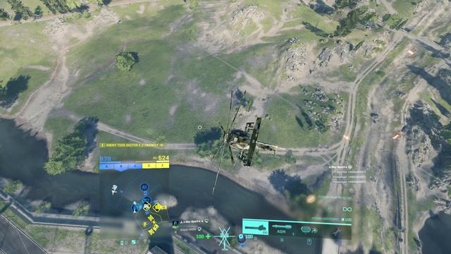 22-1-25 | Battlefield 2042 | Вертолет Nightbird | Режим: Полное превосходство