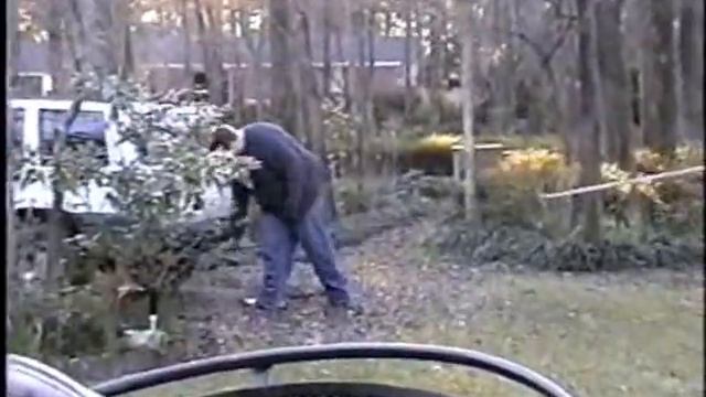 My 1998 Jeep Grand Cherokee Pulling Down an Oak Tree.