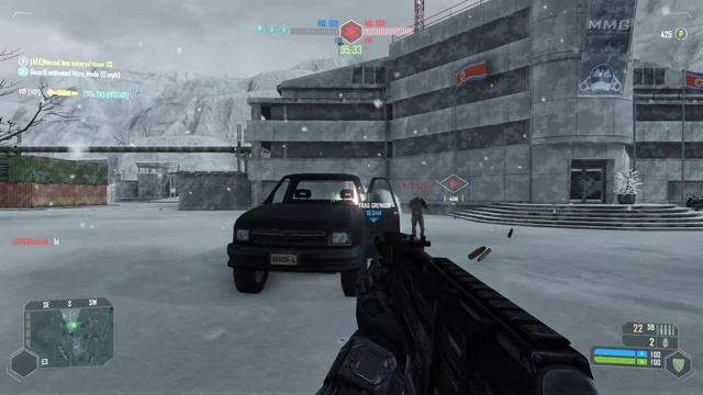 Crysis 1: olympic winter games at Frozen Mesa