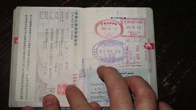 MY PASSPORT AFTER 2.5 YEARS AROUND THE WORLD - ALL STAMPS AND VISAS смотреть онлайн