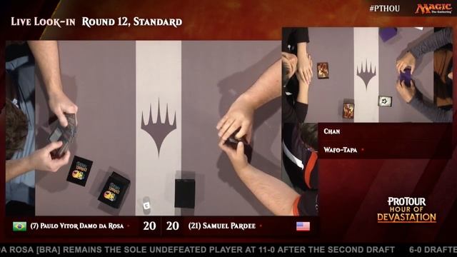 Pro Tour Hour of Devastation Round 12 (Standard): Jason Chan vs. Guillaume Wafo-Tapa смотреть онлайн