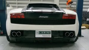 Larini Spec Lamborghini Gallardo LP560-4 BiColore - Static Exhaust