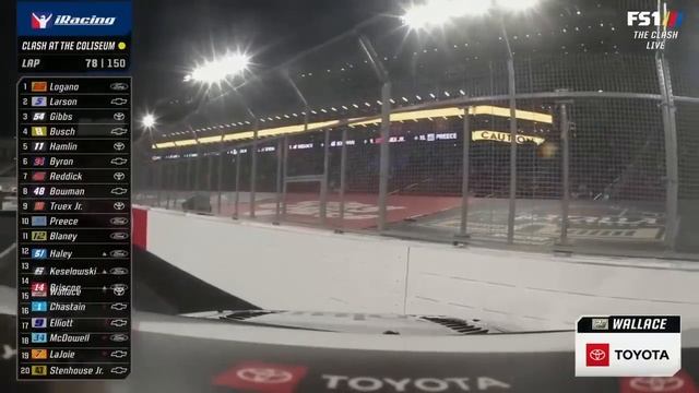 Столкновение "Буш Лайт" в 2024 году в Колизее - Основные моменты | NASCAR on FOX