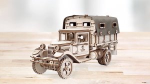*старый вариант модели* Как собрать Грузовик с тентом lemmo-toys