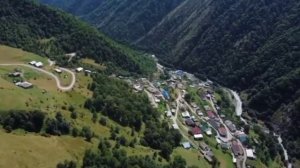 Село Гарбутль с высоты птичьего полёта