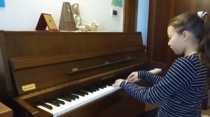 Schytte studio 15 op.160. Шитте этюд 15 соч. 160. Pavanello Alessia 9 y.o