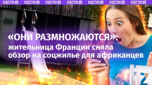 «Они не работают, они размножаются!»: жительница Франции сняла «обзор» на соцжилье для африканцев