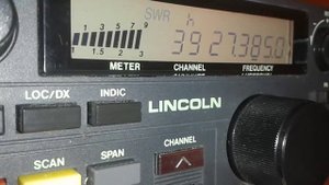President lincoln CB rádió 27MHz