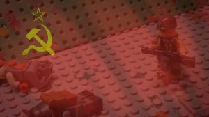 LEGO тест Советский солдат Красной армии против двух солдатов Германии #lego  #леготест #ВОВ