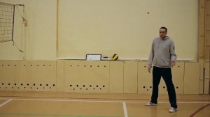 Нападение из второй зоны/Volleyball attack from zone 2