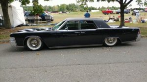 1965 BLACK LINCOLN CONTINENTAL LOWRIDER