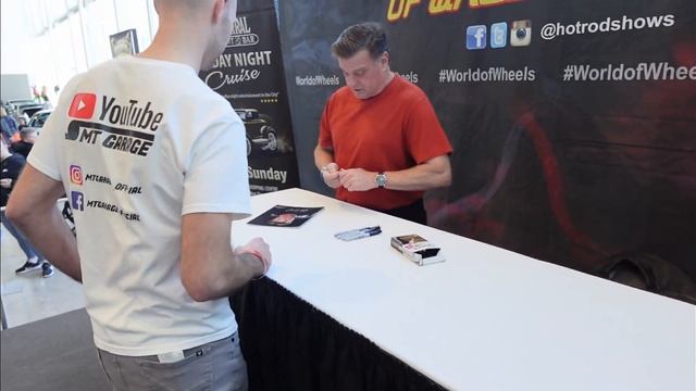 Met Chip Foose At World Of Wheels 2023 Winnipeg смотреть онлайн