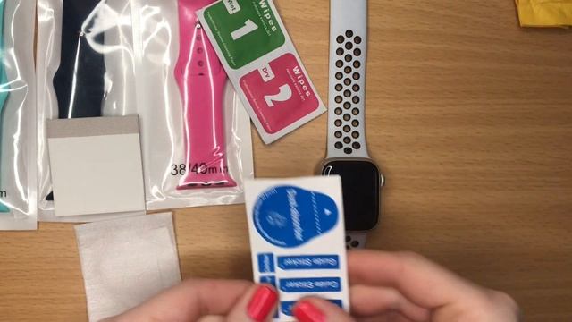 АСМР распаковка ремешков для Apple Watch c AliExpress / ASMR unboxing bands for Apple Watch