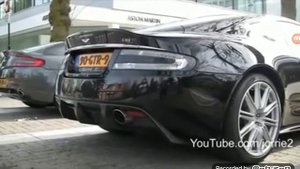 Aston Martin DBS ! Звук выхлопа