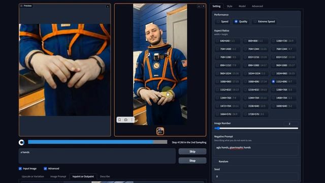 Cекреты работы с вкладкой inpaint в Fooocus