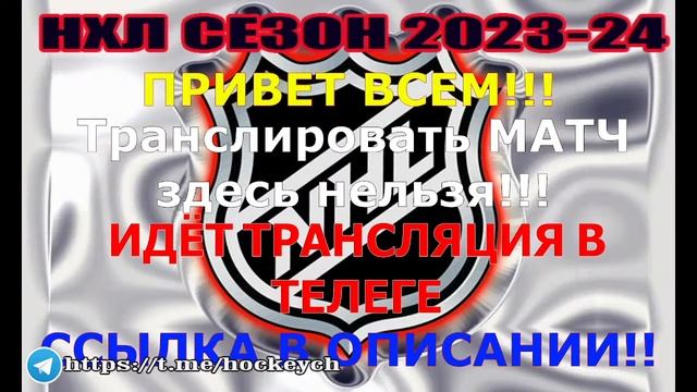 🔴 Торонто Мэйпл Лифс — Тампа-Бэй Лайтнинг. СЕЗОН НХЛ 2023-24!!!