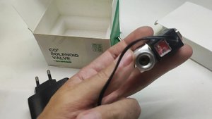 Электромагнитный клапан CO2 WYIN, 12 вольт (установка на редуктор/игольчатый клапан)