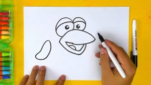 Разыне СМЕШАРИКИ рисунки - РыбаКит папа рисует