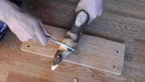 Линза на складной финке Денди от Steelclaw