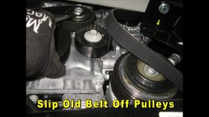 Jeep Compass How To Change Serpentine Accessory Belt 2017 To 2024 2.4L I4 2nd Gen With Part Numbers