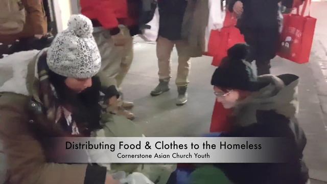 Donating Food, Clothes & Other Basic Necessities  to Homeless in Toronto - Cornerstone Asian Church
