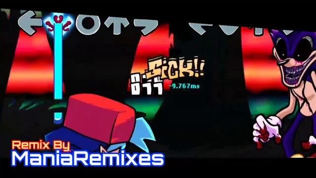 -TRIPLE TROUBLE- Sega Genesis Cover (16Bit) (Fnf VS Sonic.Exe 2.0)