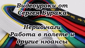 Видеоуроки от Сергея Бурака. Нерио чаги. Работа в полете и другие нюансы.