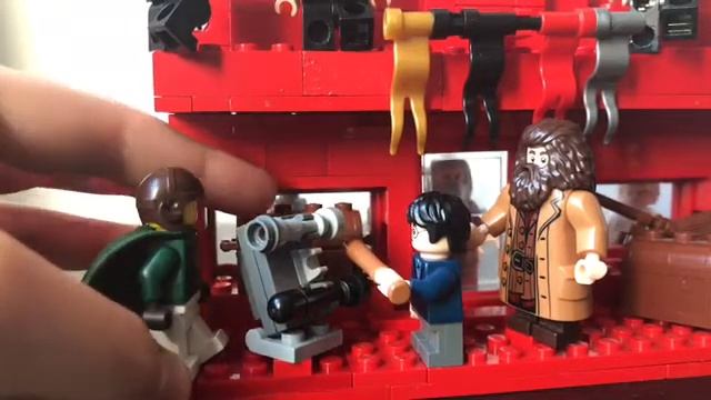 Diagon alley update #2 - Lego harry potter Quality Quidditch Supplies Moc! смотреть онлайн