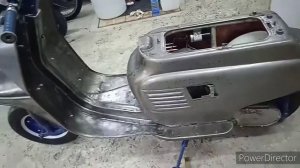 Мотороллер Вятка ВП-150М.Полный разбор под по краску!!!