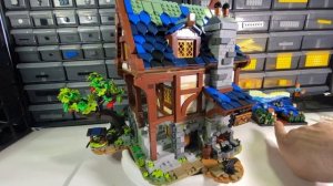 Lego medieval blacksmith speed build and review (Lego set#21325)