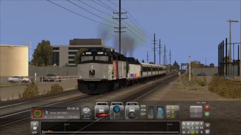 Train Simulator 2019: Running Train 4321 with a F40PH-2CAT on the North Jersey Coast Line