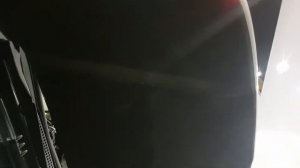 Звук остановки двигателя.