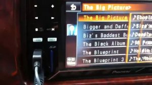 Pioneer AVH-P3200 with iPod Touch