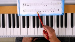 Урок 4 - разучиваем пьесу "Ода к радости"  Бетховена.