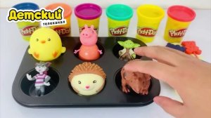 Мультфильм Большой медведь с щипцами Игра для детей