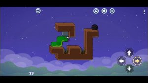 Apple Worm: logic puzzle || level 21-30 The End